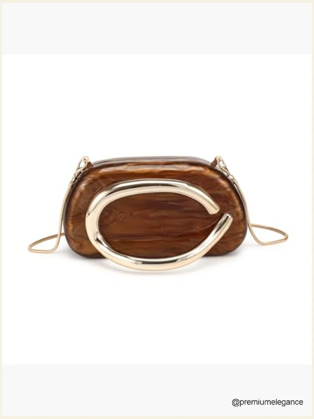 Evening Clutch Purse with Chain Crossbody Shoulder Bag Wedding Party Handbag
